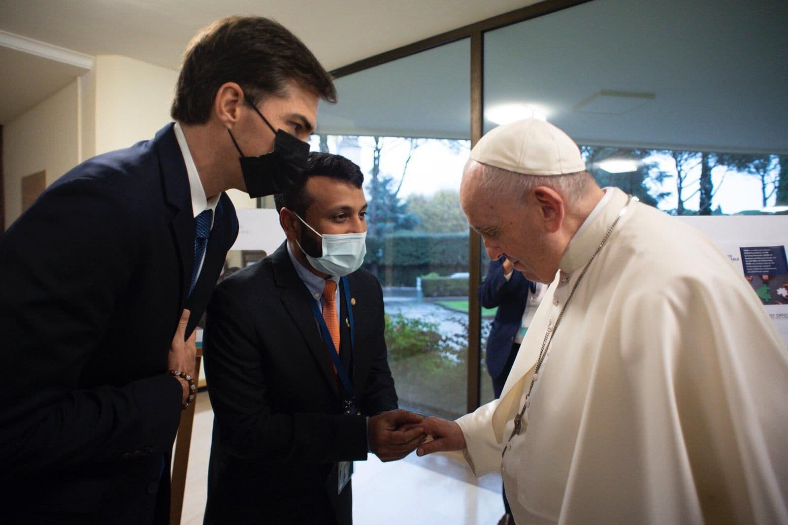 Meeting with Pope Francis