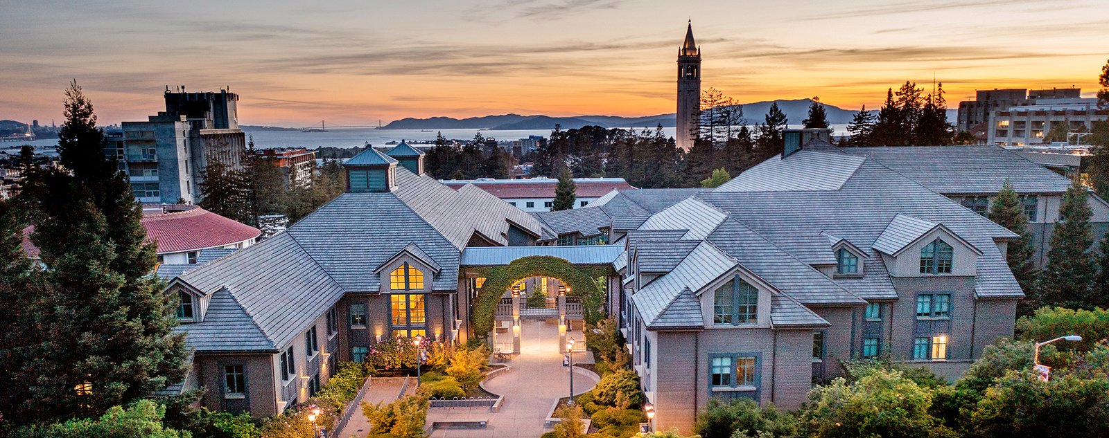 HAAS School of Business, University of California, Berkeley, USA campus logo / photo